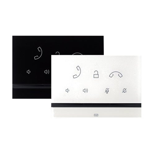 Indoor Talk Answering Unit White 7 Capacitive Buttons HD Audio Precision Installation Box