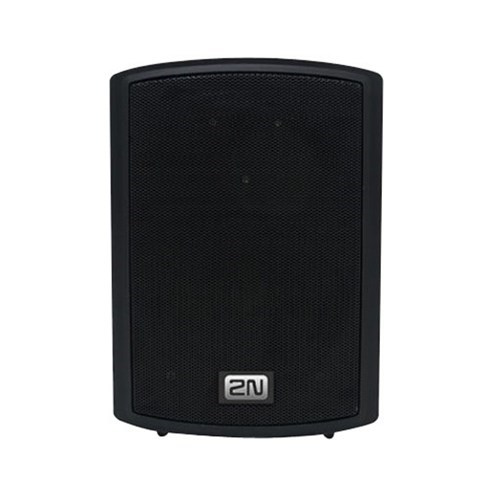 WALL-MOUNTED SIP Speaker Black 8 Ohm 8W POE / 12W 12V