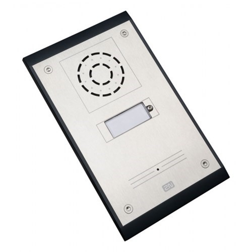 IP Uni Intercom 1 Button 1W Speaker Outdoor and Indoor Fully BACK-LIT