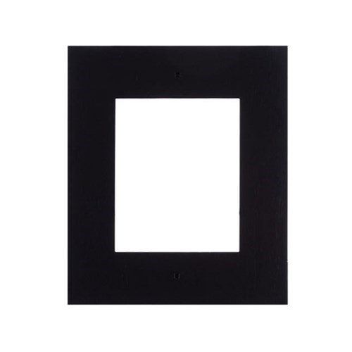 IP Verso Flush Mount Frame for Installation in Wall 1 Module Black 130 X 153 X 5MM