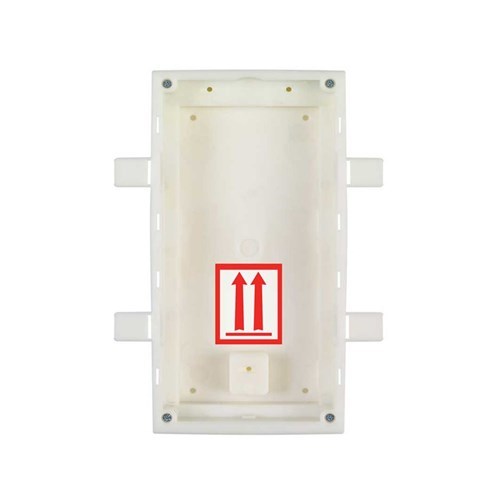 IP Verso Flush Mount Box for Installation in Wall 2 Modules 108 X 238 X 45MM