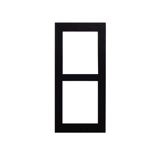 IP Verso Surface Installation Framefor 2 Module Black 107 X 234 X 28 Mm