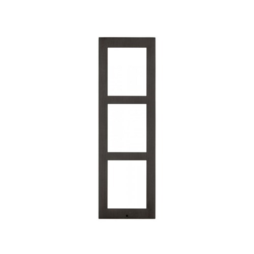 IP Verso Surface Installation Frame for 3 Module Black 107 X 339 X 28 Mm