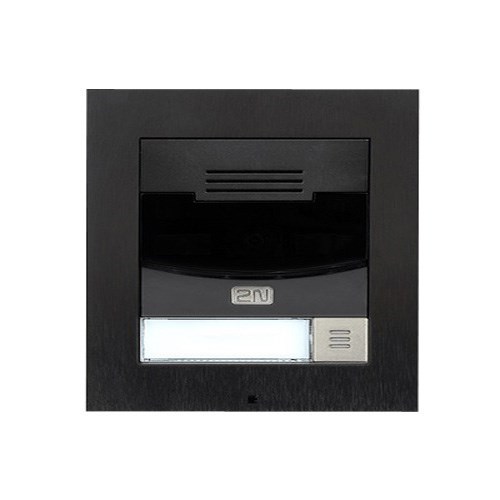 IP Solo Intercom with Camera Surface Mount Black