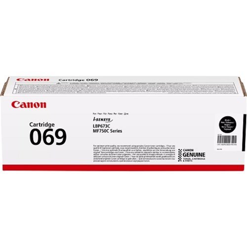 Canon CART069B Black Toner for MF756Cx LBP674Cx 2.1K Page Yield