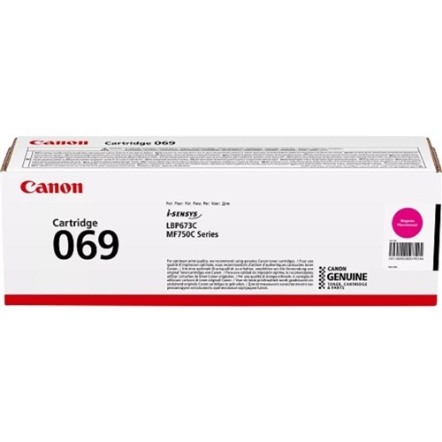 Canon CART069M Magenta Toner for MF756Cx LBP674Cx 1.9K 1.9K Page Yield