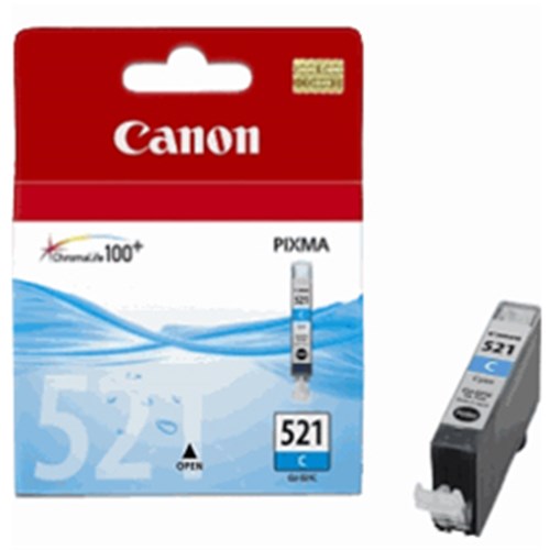 CLI-521C Cyan Ink Cartridge IP3600 4600 4700 MP540 550 620 630 640 980 990 MX860 870