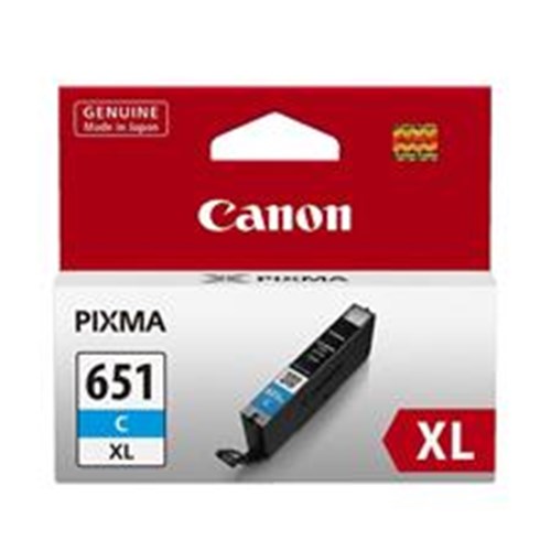 CLI651XLC Cyan Extra Large Ink Tank