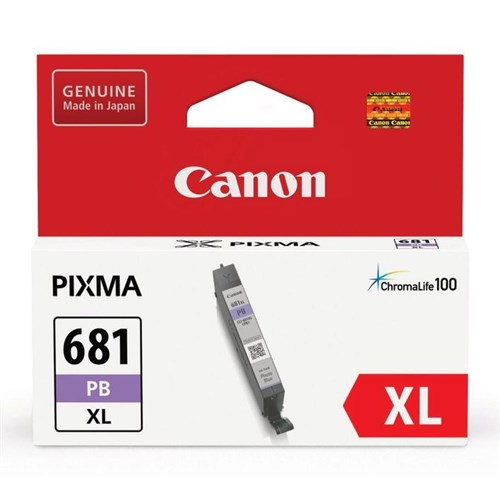 Canon CLI681XLPB Photo Blue Ink 500 Pages for TR8160 TS9160