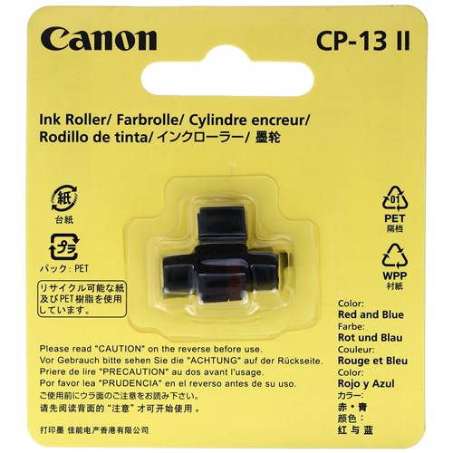 Red & Blue Ink Roll for Canon P120-DH Calculator