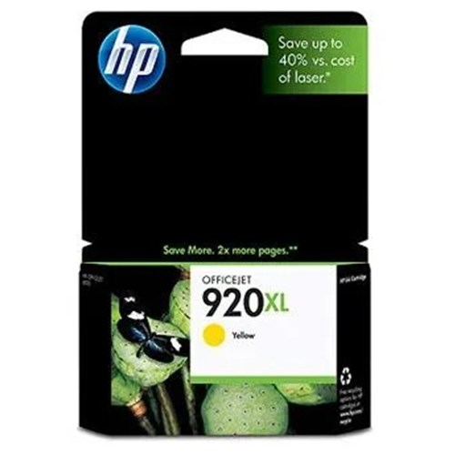 Hp 920XL Yellow Ink 700 Page Yield for Oj 6000 & 6500