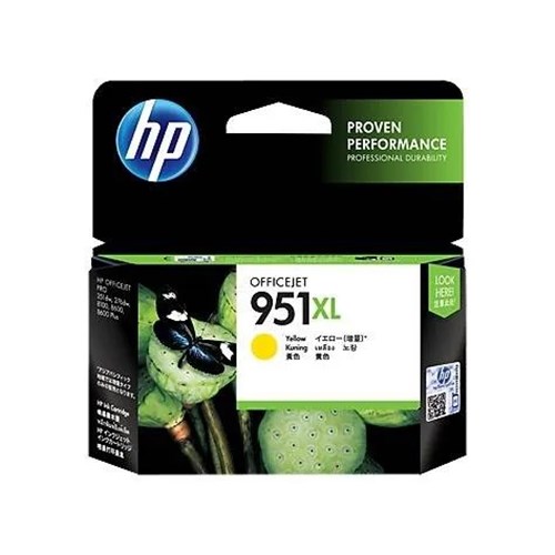Hp 951XL Yellow Ink 1 500 Page Yield for Oj Pro 8600