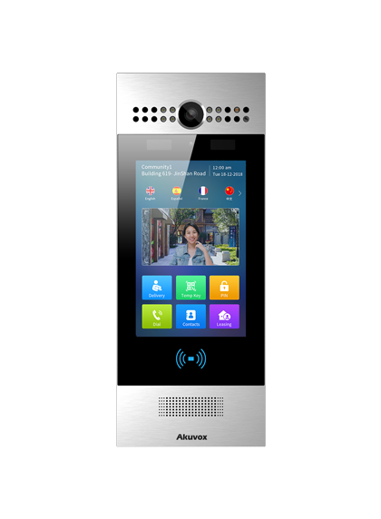 SIP Android Door Phone with Facial Recognition