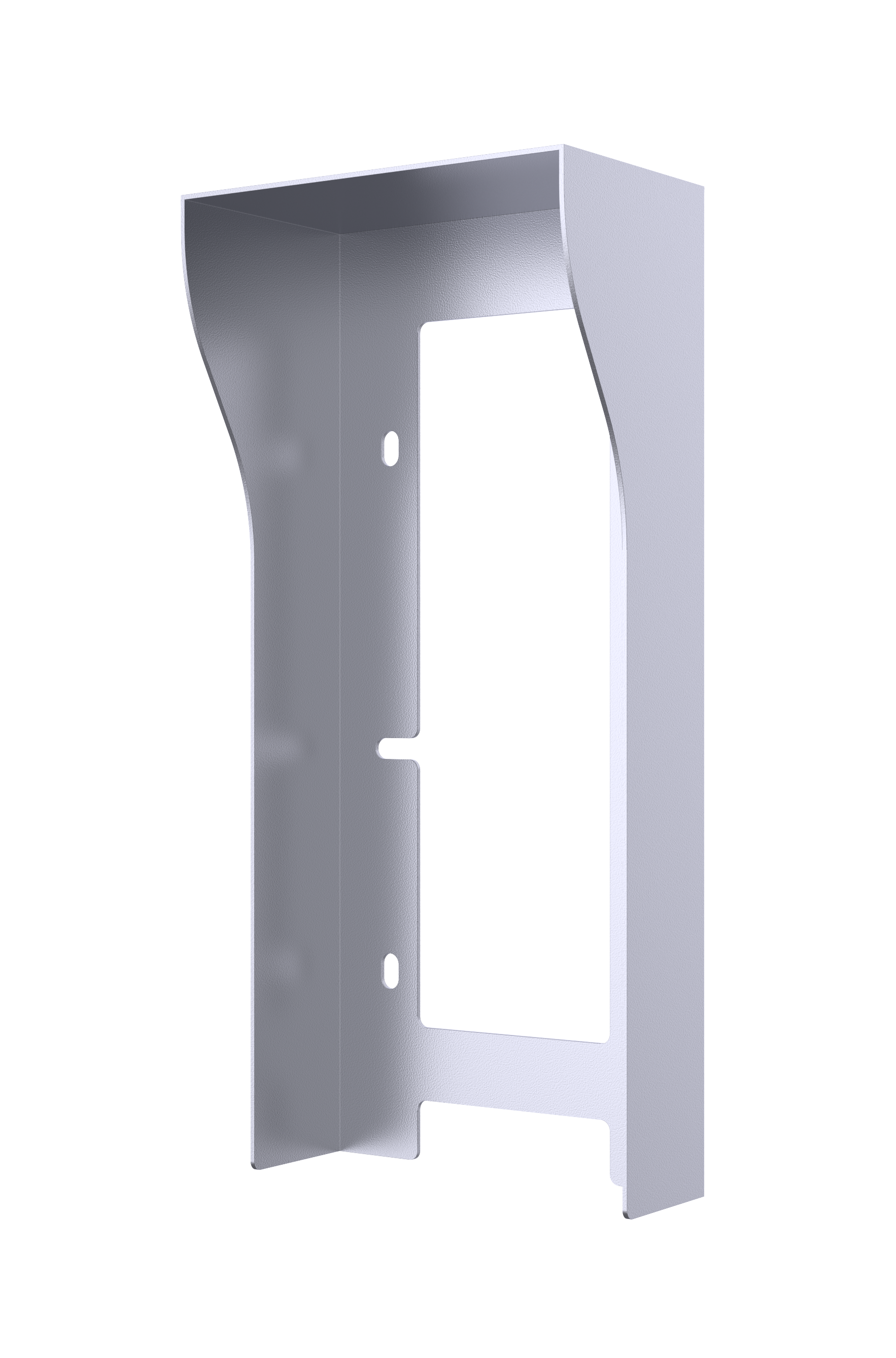 R20K & R20B(2.3.4.5 Buttons) on Wall Rain Hood - Silver