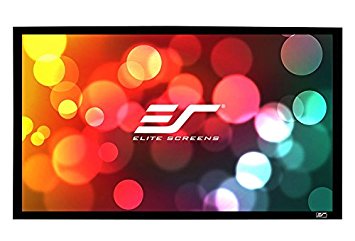 150" Fixed Frame 16:9 Projector Screen Ezframe Acoustic 4K
