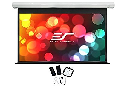 200" Motorised 16:10 Projector Screen Ir & Rf Control RJ45 12V Trigger & Switch Saker Pl