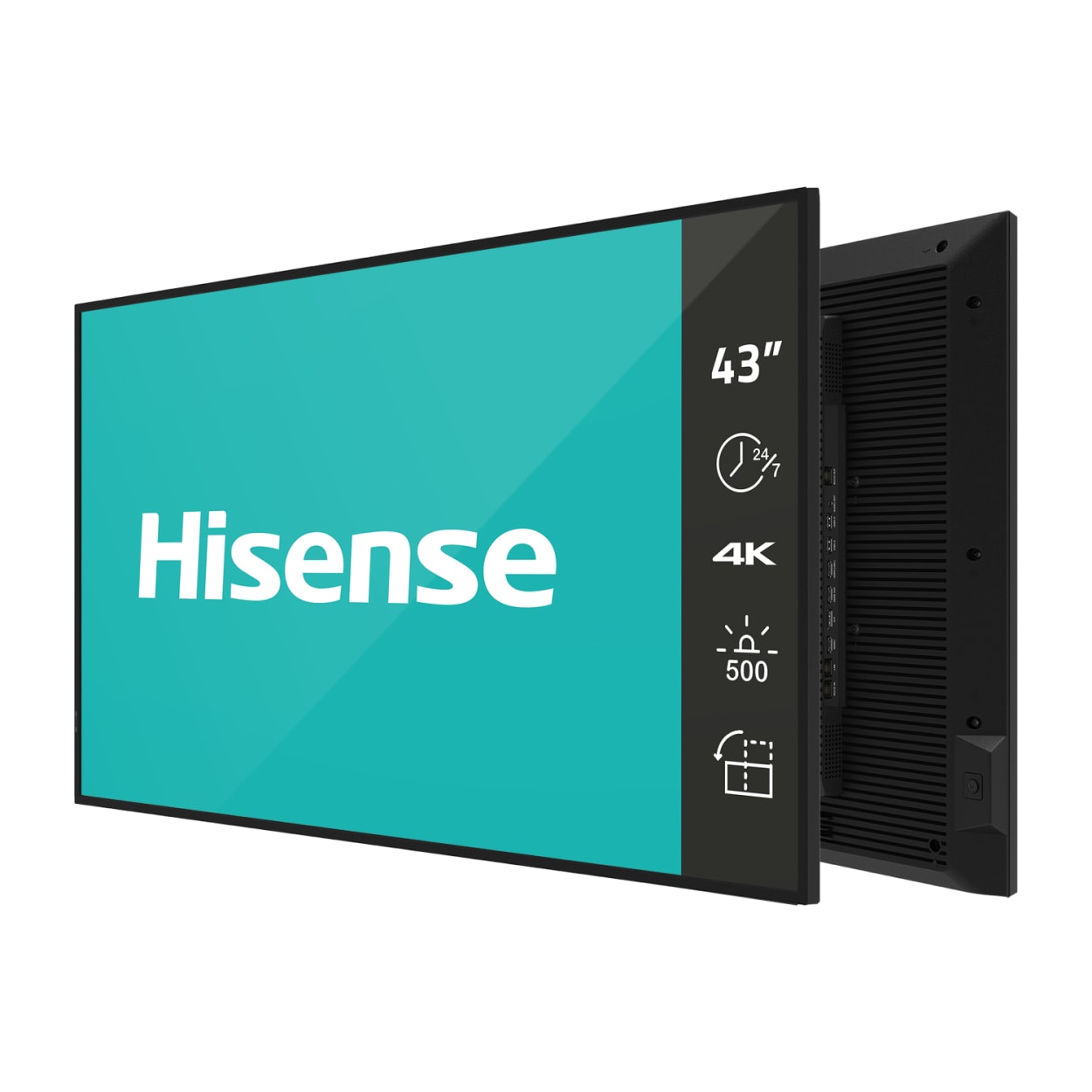 Hisense 43DM66D 43" UHD Digital Signage 500NIT 24 X 7 Android 11 Panel