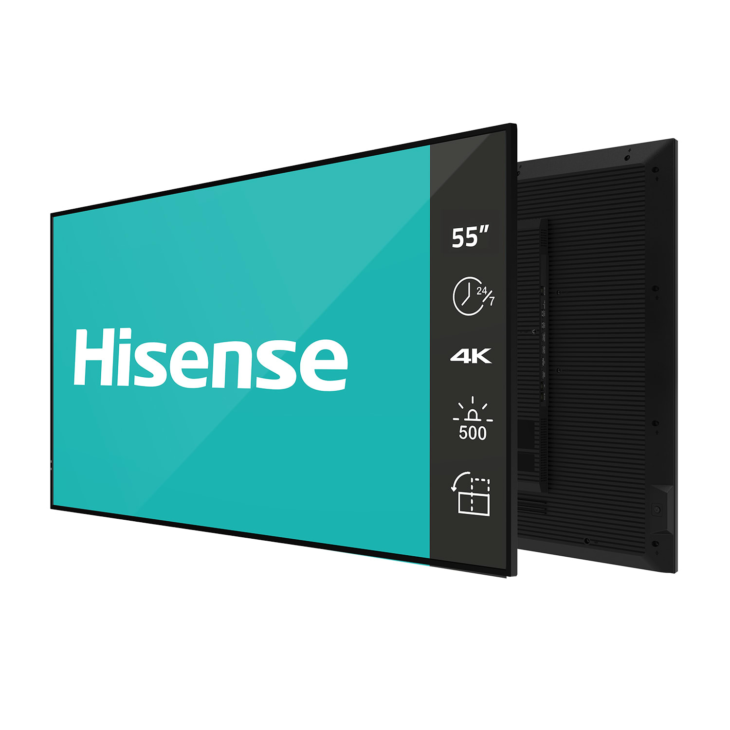 Hisense 55DM66D 55" UHD Digital Signage 500NIT 24 X 7 Android 11 Panel
