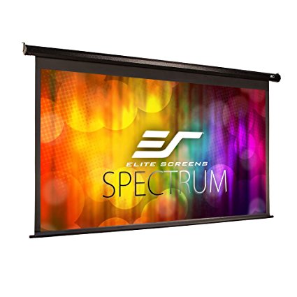 100" Motorised 16:10 Projector Screen Ir & Rf Control White 12V Trigger & Switch VMAX2