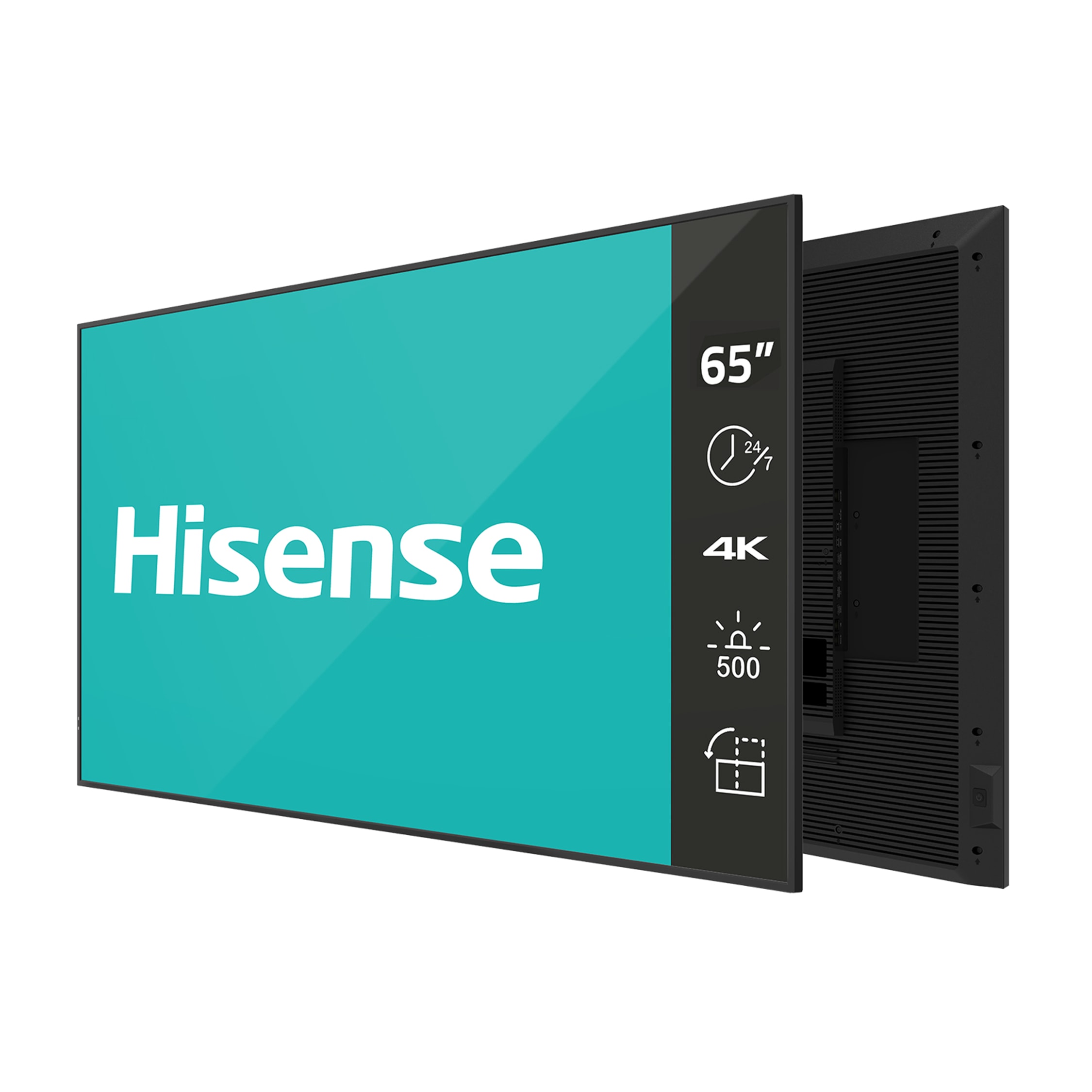 Hisense 65DM66D 65" UHD Digital Signage 500NIT 24 X 7 Android 11 Panel