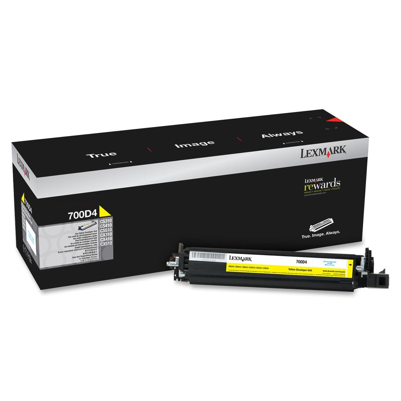 Lexmark Developer for CS/CX31x 41x & 51x Printer Series 40 000 Pages Yield Yellow