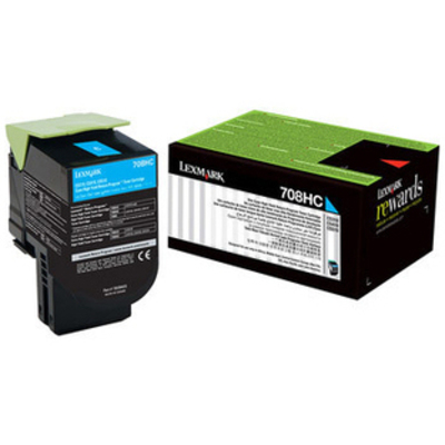 Lexmark High Yield Corporate Toner Cartridge for CX510 & CS510 Printer Series 4 000 Pages Yield Cyan