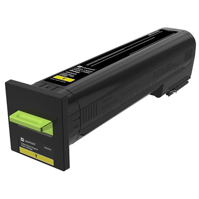 Lexmark Return Programme Toner Cartridge for CS/CX820 CX825 & CX860 Printer Series 8 000 Pages Yield Yellow