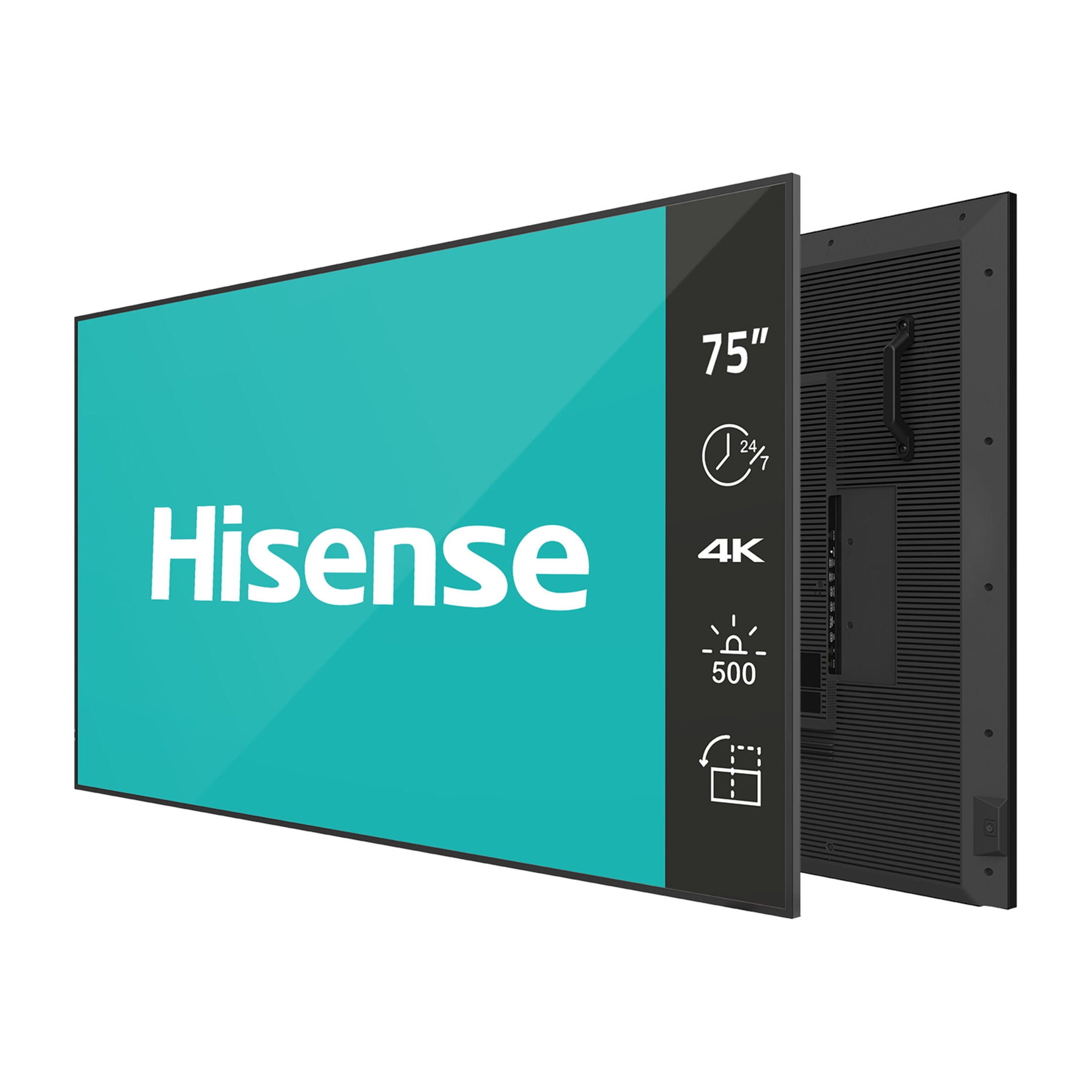 Hisense 75DM66D 75" UHD Digital Signage 500NIT 24 X 7 Android 11 Panel