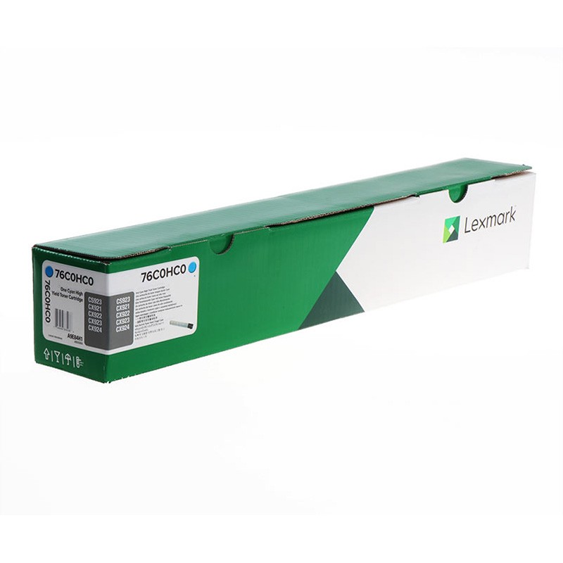 Lexmark High Yield Toner Cartridge for CS923 CX921 CX922 CX923 & CX924 Printer Series 34 000 Pages Yield Cyan
