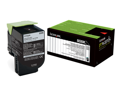 Lexmark Return Programme Toner Cartridge for CX310 CX410 & CX510 Printer Series 1 000 Pages Yield Black