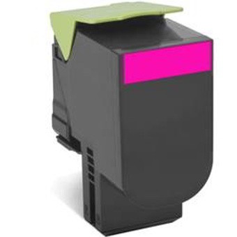 Lexmark Return Programme Toner Cartridge for CX310 CX410 & CX510 Printer Series 1 000 Pages Yield Magenta