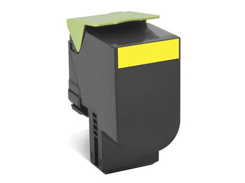 Lexmark Return Programme Toner Cartridge for CX310 CX410 & CX510 Printer Series 1 000 Pages Yield Yellow