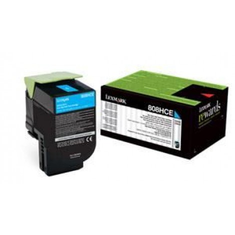 Lexmark High Yield Corporate Toner Cartridge for CX410 & CX510 Printer Series 3 000 Pages Yield Cyan