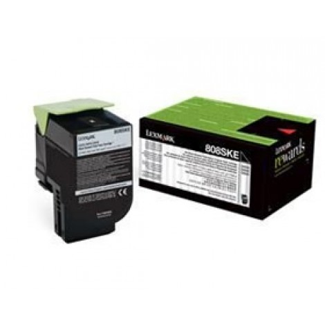 Lexmark Corporate Toner Cartridge for CX310 CX410 & CX510 Printer Series 2 500 Pages Yield Black