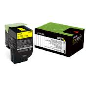 Lexmark Extra High Yield Corporate Toner Cartridge for CX510 Printer Series 4 000 Pages Yield Yellow