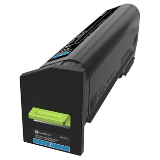 Lexmark Ultra High Yield Return Programme Toner Cartridge for CX860 Printer Series 55 000 Pages Yield Cyan