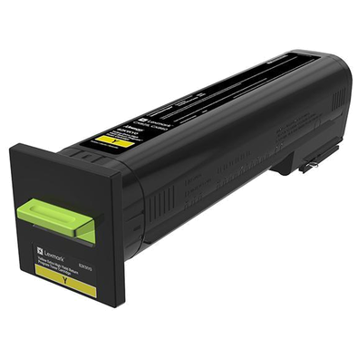 Lexmark Extra High Yield Return Programme Toner Cartridge for CX825 & CX860 Printer Series 22 000 Pages Yield Yellow