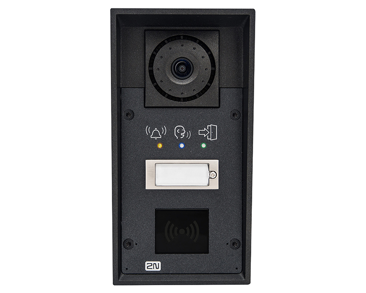 IP Force Intercom System 1 Button HD Camera Pictograms 10W Speaker Card Reader Ready