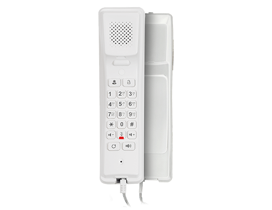 IP HD Handset Surface/desktop Mount White