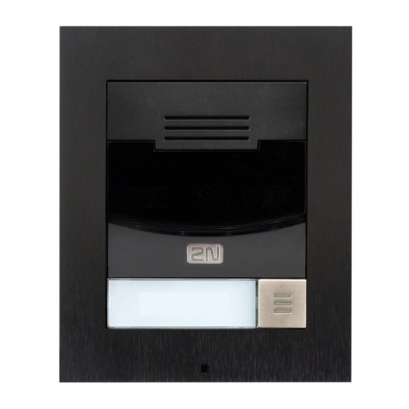 IP Solo Without Camera Flush Mount Audio Only Black