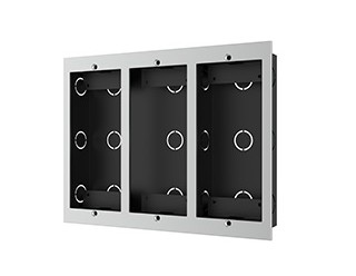 THREE-MODULE IN-WALL Mounting Box for MD06 + MD12