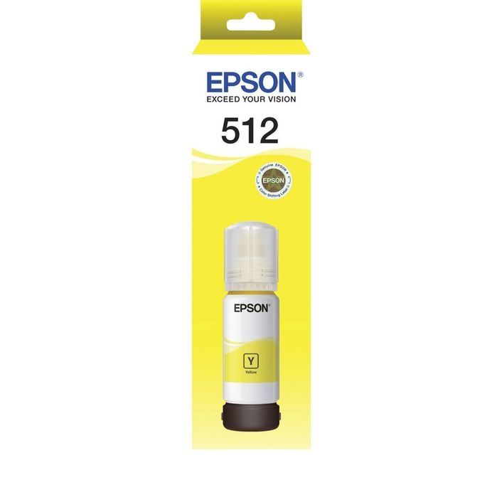 Epson Ecotank T512 Yellow Ink Bottle Ecotank ET-7700 ET-7750