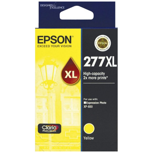 277XL Claria Photo HD Yellow Ink High Capacity for XP-850