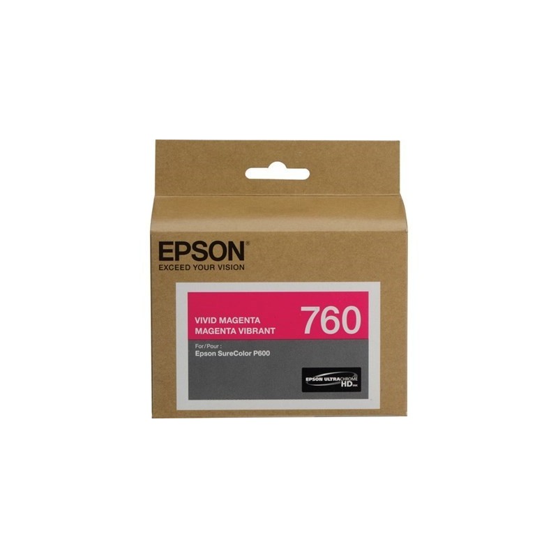 Epson Ultrachrome HD Ink Surecolor SC-P600 Vivd Magenta Ink Cart