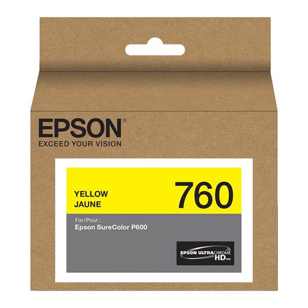 Epson Ultrachrome HD Ink Surecolor SC-P600 Yellow Ink Cart