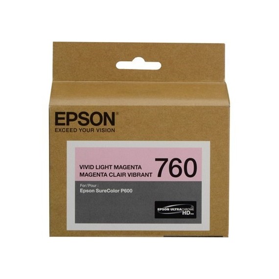 Epson Ultrachrome HD Ink Surecolor SC-P600 Vivd Light Magenta Ink Cart