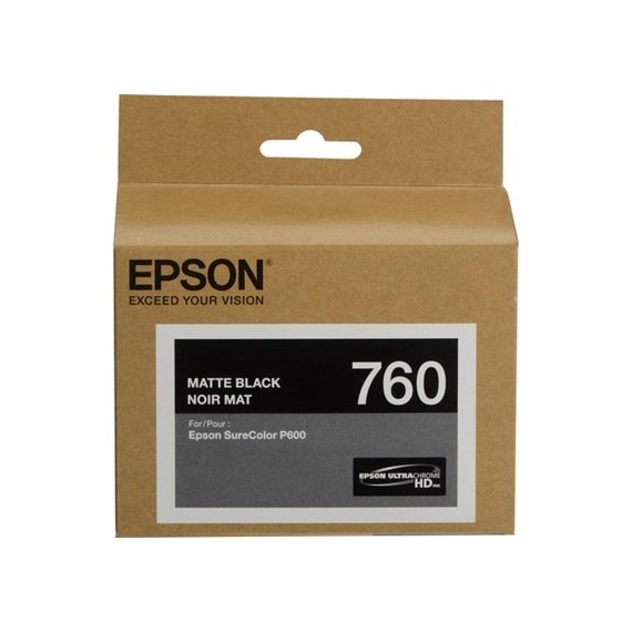 Epson Ultrachrome HD Ink Surecolor SC-P600 Matte Black Ink Cart