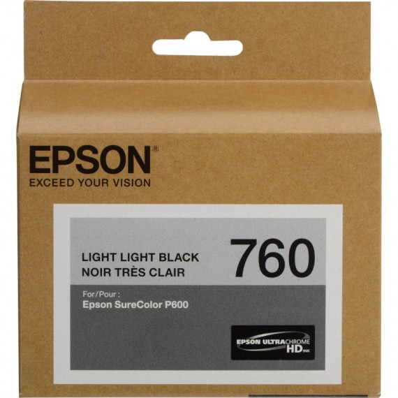 Epson Ultrachrome HD Ink Surecolor SC-P600 Light Light Black Ink Cart