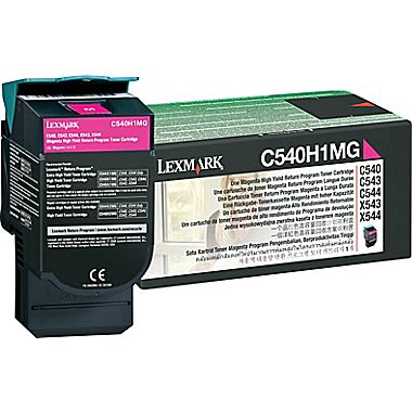 Lexmark Return Programme Toner Cartridge for C54x & X54x Printer Series 2 000 Pages Yield Magenta