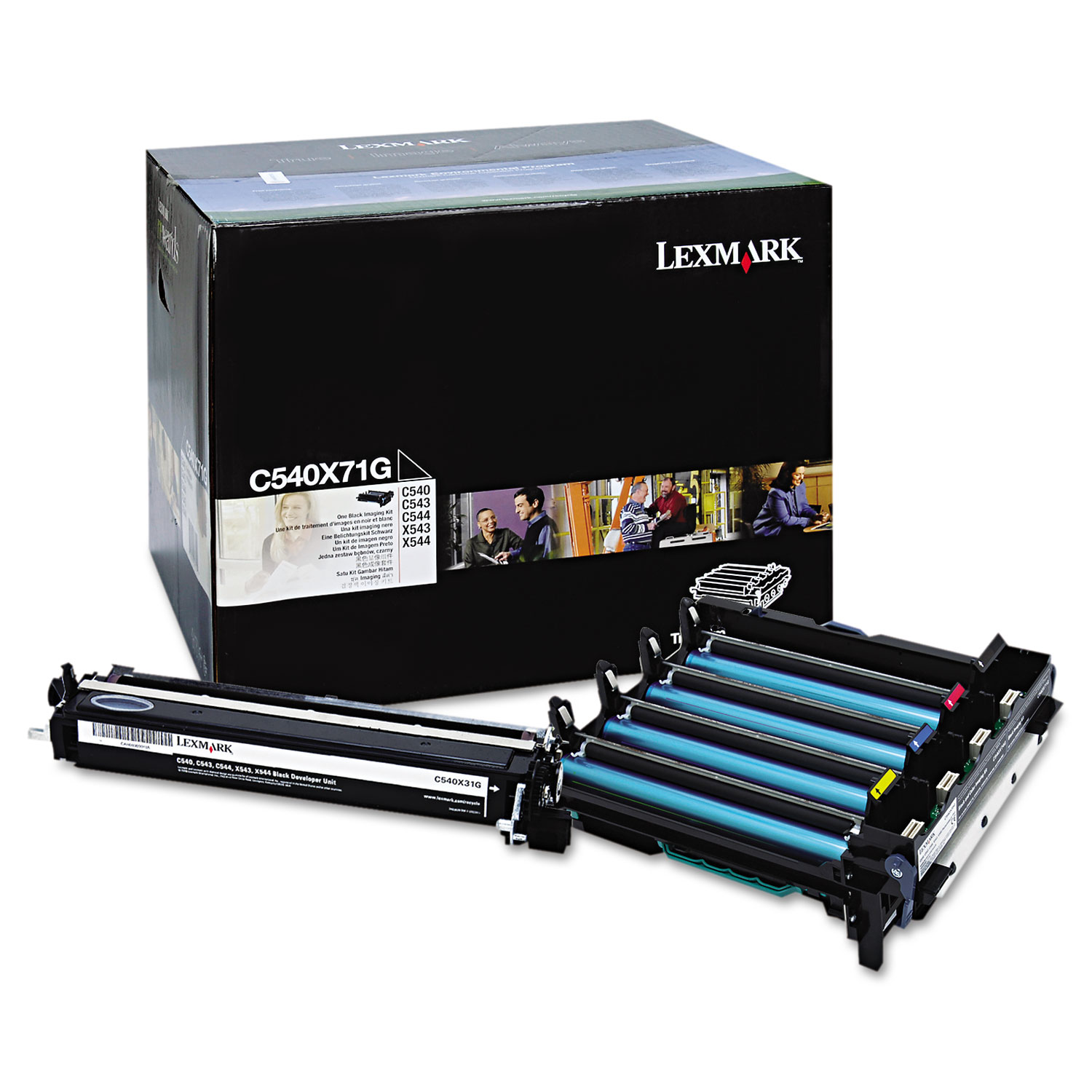Lexmark Imaging Unit for C54x & X54x Printer Series 30 000 Pages Yield Black